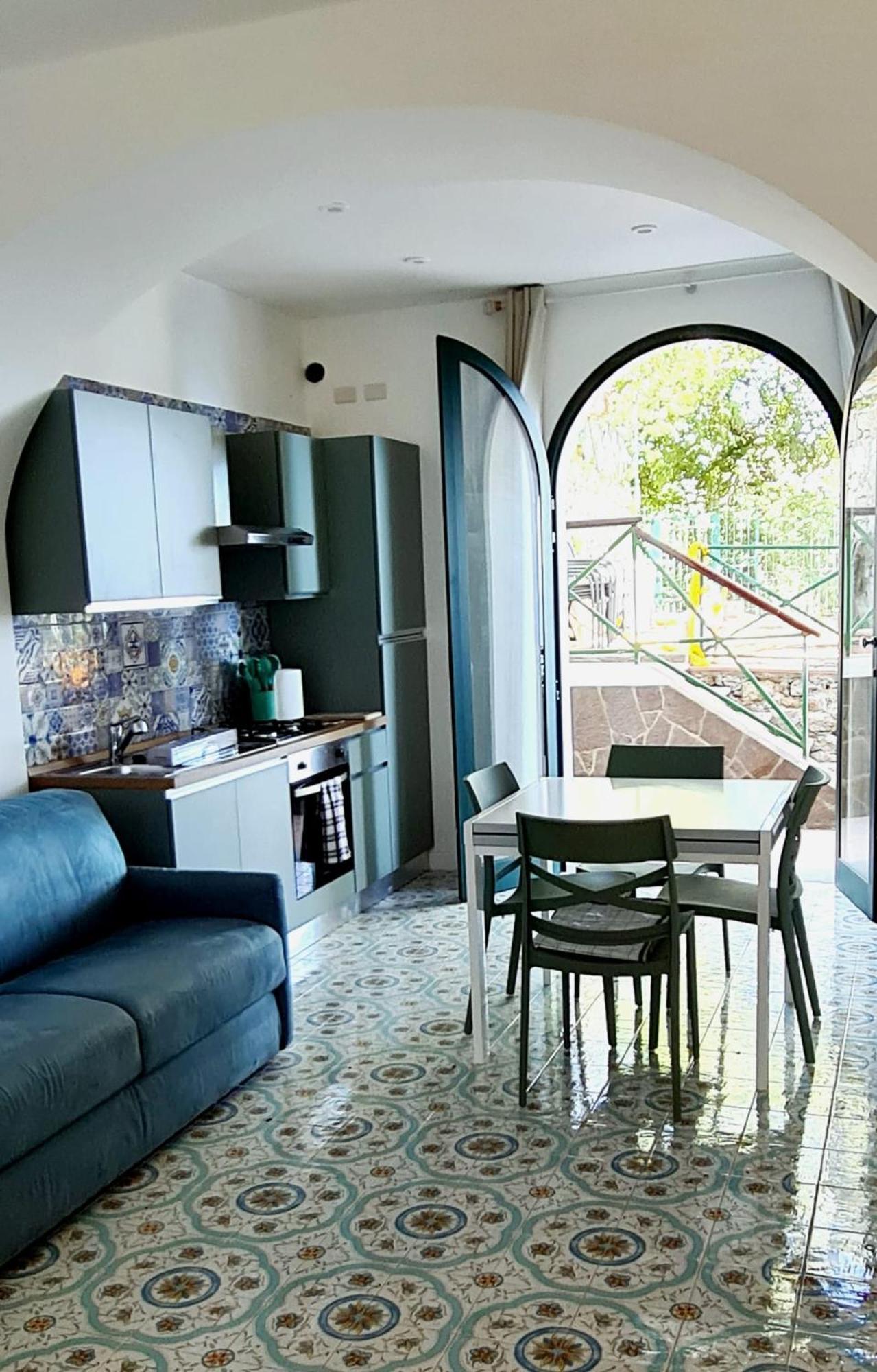Villa Blu Costiera Amalfi Bagian luar foto