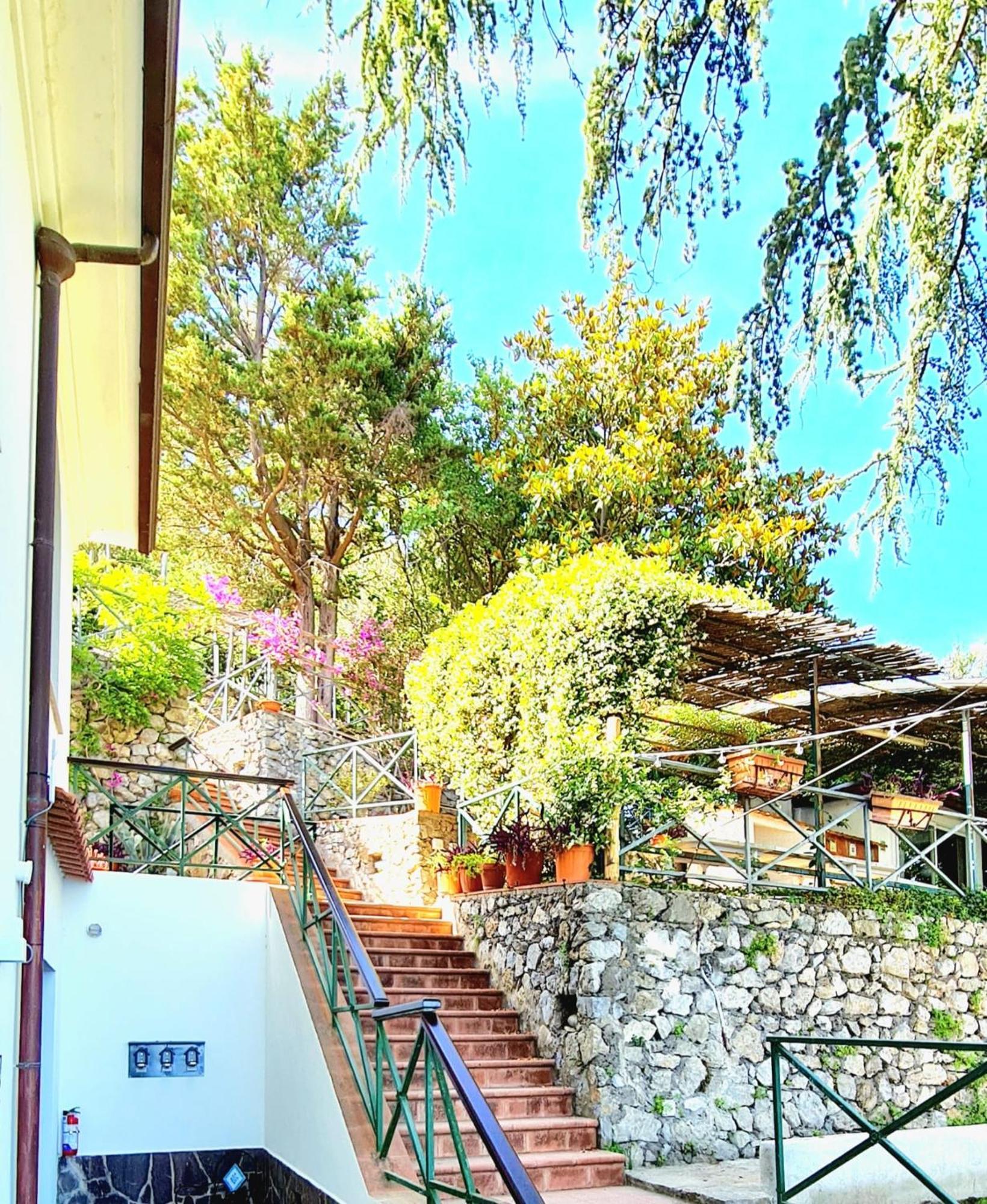 Villa Blu Costiera Amalfi Bagian luar foto
