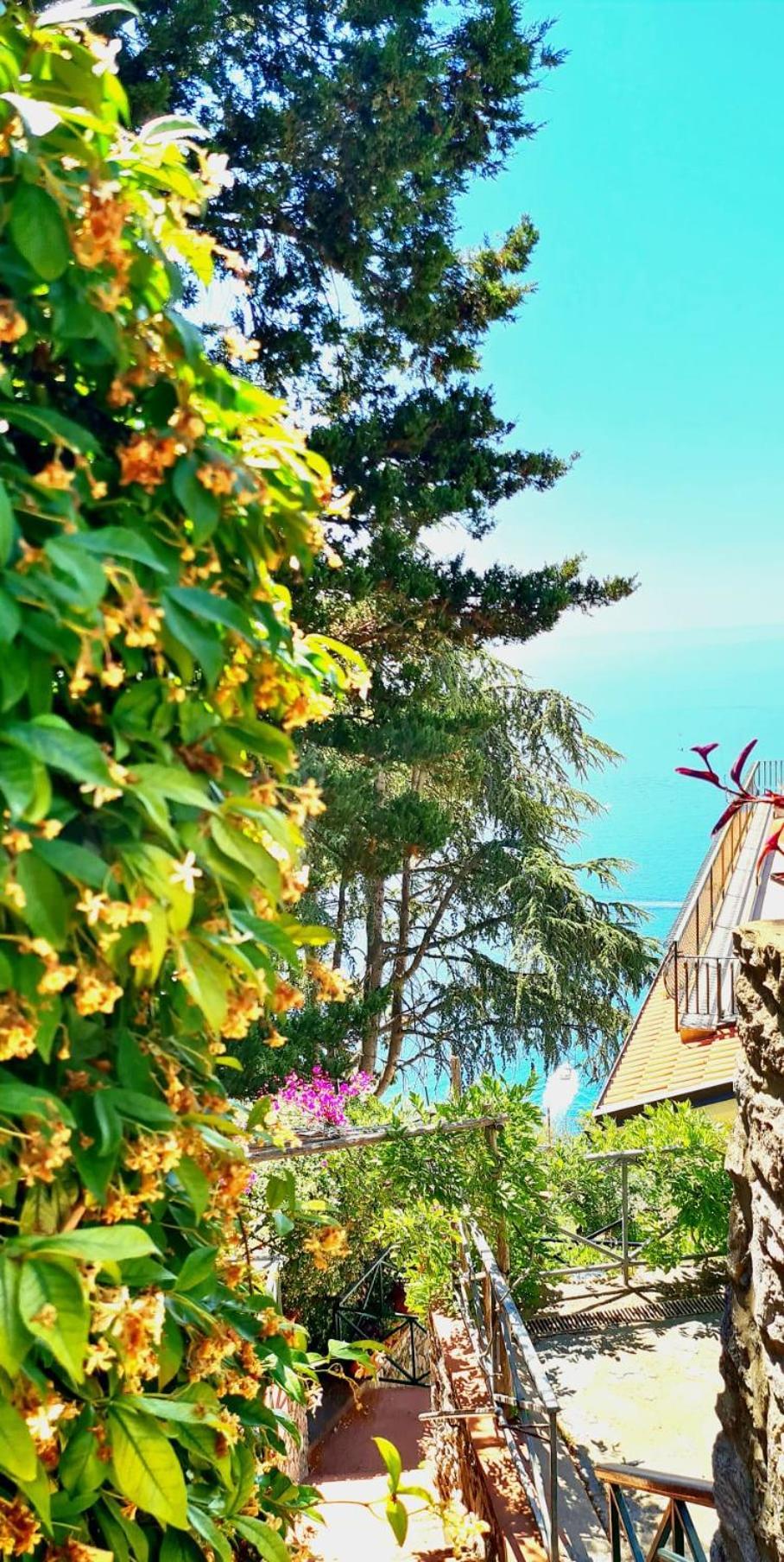 Villa Blu Costiera Amalfi Bagian luar foto