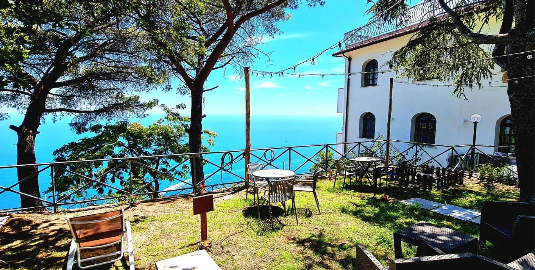Villa Blu Costiera Amalfi Bagian luar foto