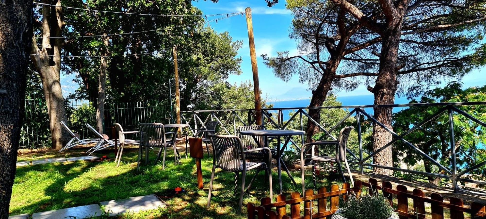 Villa Blu Costiera Amalfi Bagian luar foto