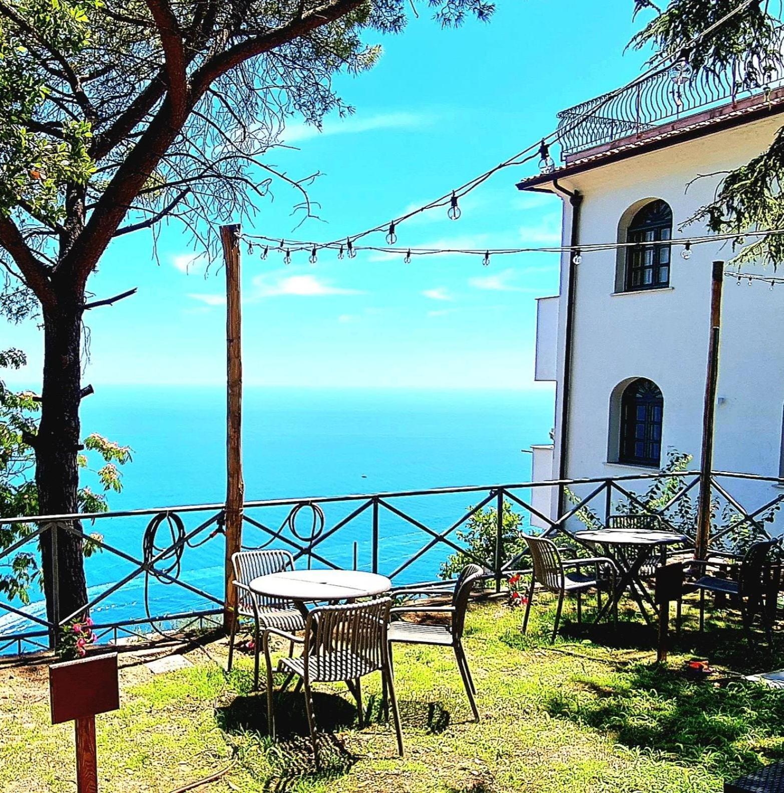 Villa Blu Costiera Amalfi Bagian luar foto