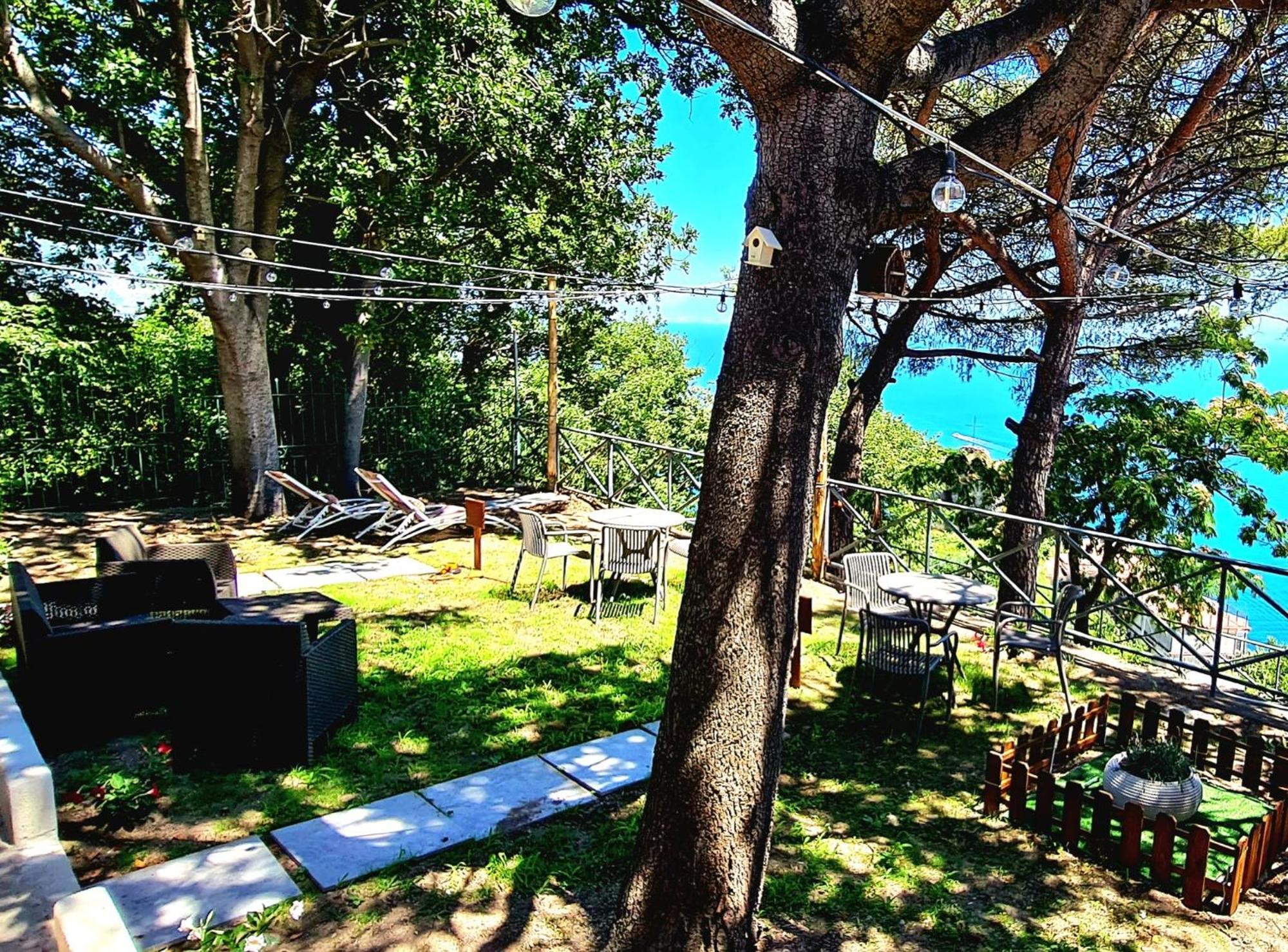 Villa Blu Costiera Amalfi Bagian luar foto