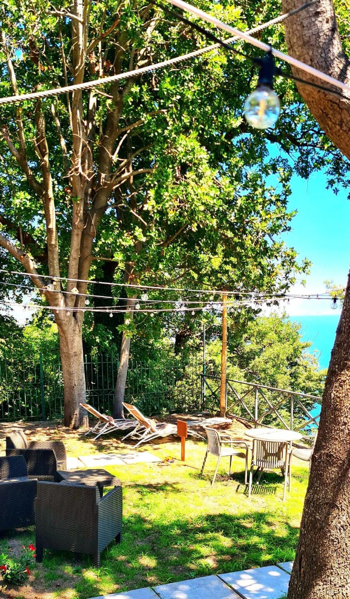 Villa Blu Costiera Amalfi Bagian luar foto