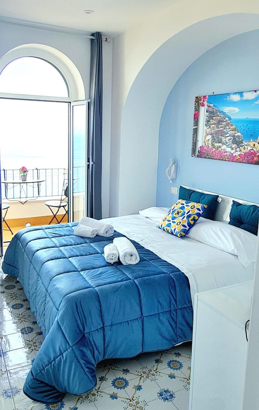 Villa Blu Costiera Amalfi Bagian luar foto
