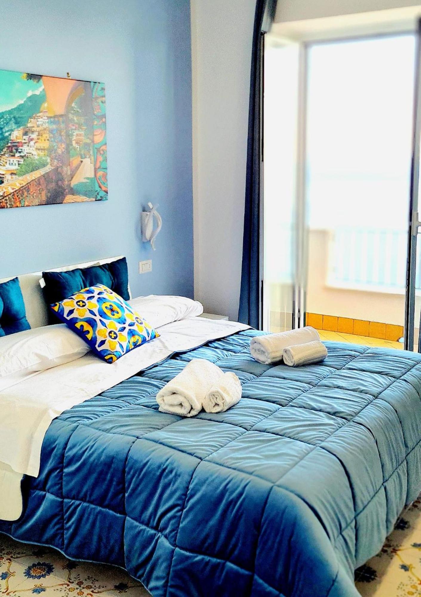 Villa Blu Costiera Amalfi Bagian luar foto