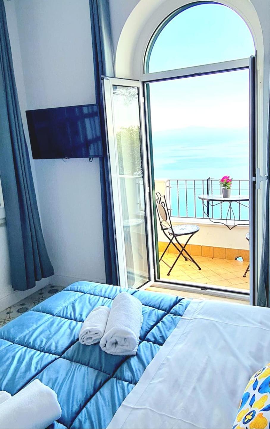 Villa Blu Costiera Amalfi Bagian luar foto