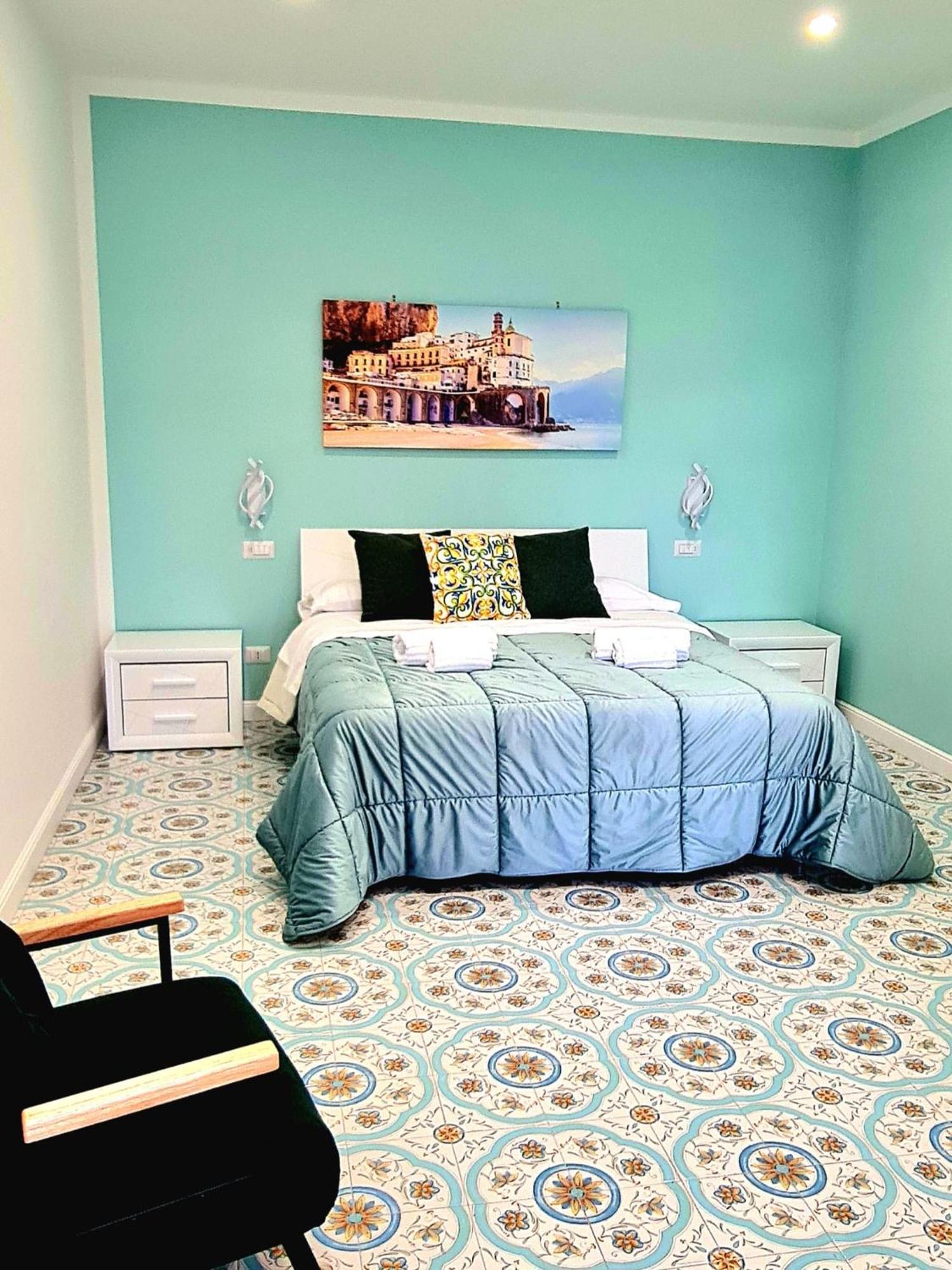 Villa Blu Costiera Amalfi Bagian luar foto